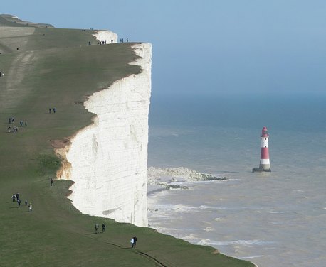 National Trust's Bounding up to Belle Tout walk in Sussex is stunning. It can be enjoyed whatever the season but mind the cliff edge and remember to have a cuppa in the cafe!