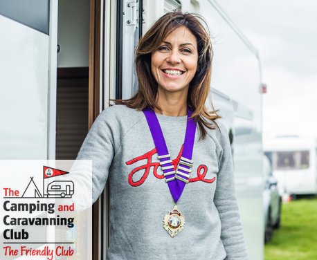 Julia Bradbury attends NEC Caravan, Camping and Motorhome Show