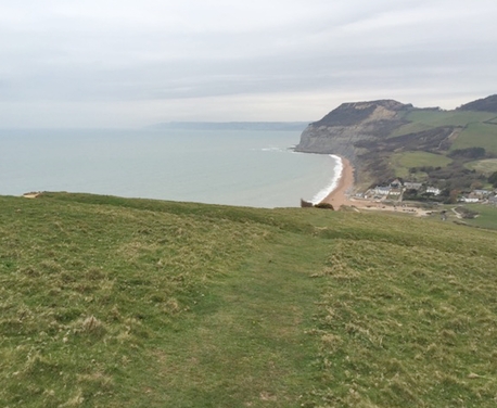 A good circular walk with includes some steep upward and downward inclines with both countryside and coastal views of beautiful West Dorset.