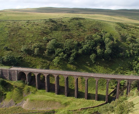 Smardale Gill is a nature reserve managed by Cumbria Wildlife Trust and the beautiful arched viaduct at the centre of this route will take your breath away ...