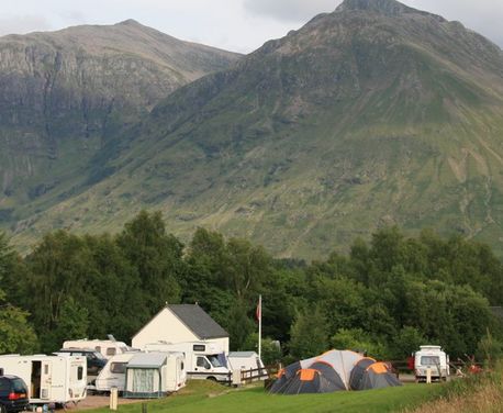 Our lovely Club Site at Glencoe is surrounded by woodland managed by the National Trust for Scotland, with all pitches enjoying breathtaking views of the mountains. The eco-friendly Glencoe National Trust for Scotland Visitor Centre is a short walk from the site. This is wonderful walking country.

The West Highland Way passes within nine miles of the site, and there are many other low and high-level walks, including the Caledonian Canal and eight Munros.