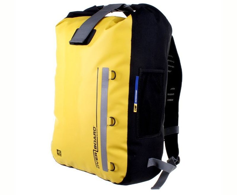 Overboard - Classic Waterproof Backpack 45L Yellow - The Outdoor Guide