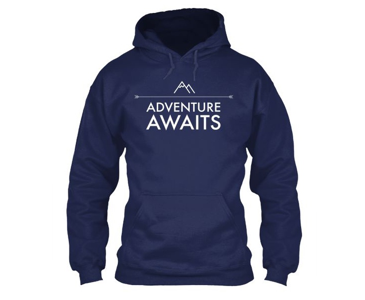 Where will your adventures take you?

Colours:

 	Dark Grey
 	Black
 	Maroon
 	Navy Blue
 	Pink


Sizes:

S | M | L | XL | 2XL