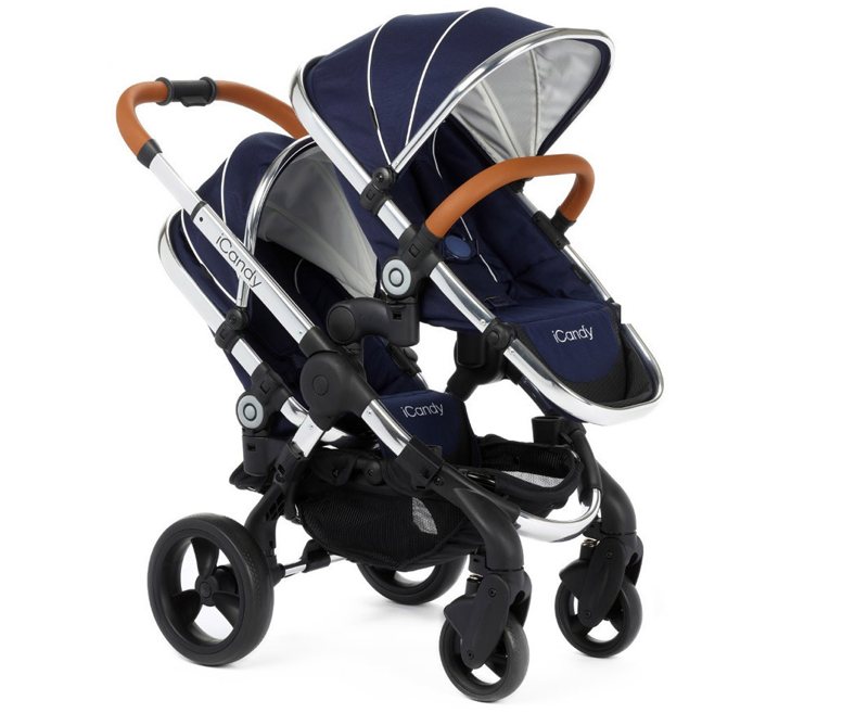 The iCandy Peach - As your family grows so can your pushchair with the Peach Blossom including converters, elevators, and upper and lower seat units with raincover.

The innovative converters now allow both seat units to be parent and world-facing. The Peach Blossom is available in all single mode colour options.