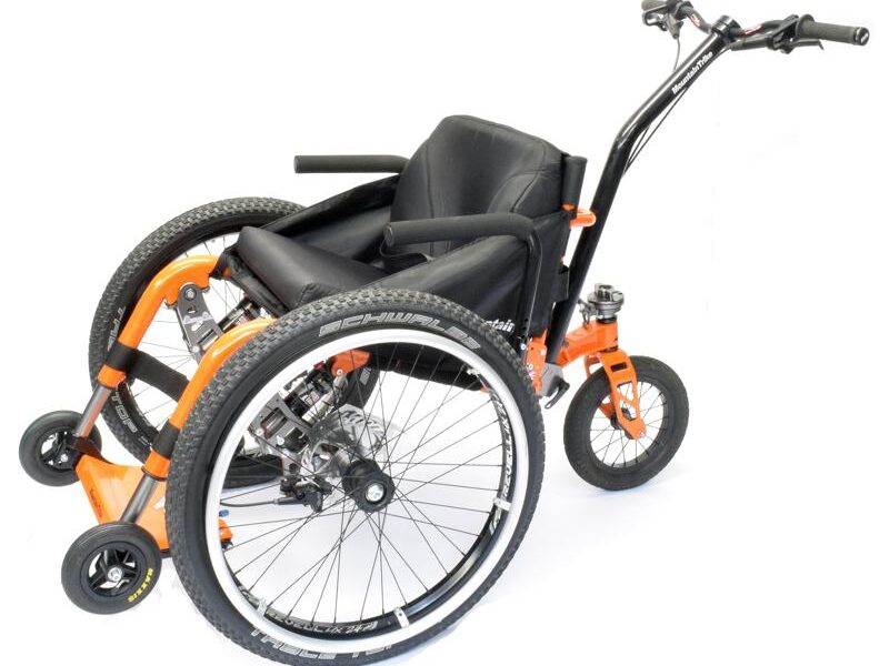 MT Push - all terrain attendant wheelchair