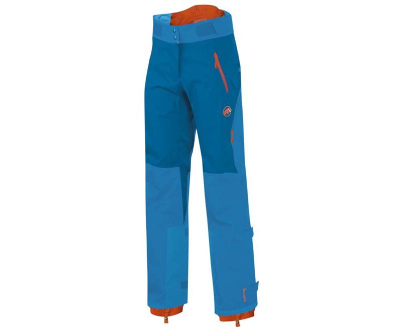 Mittellegi Pro HS Pant made from Gore-Tex Pro 3Layer is robust and abrasion resistant.

The Mittellegi Pro pant retains body warmth better than any other shell pant.