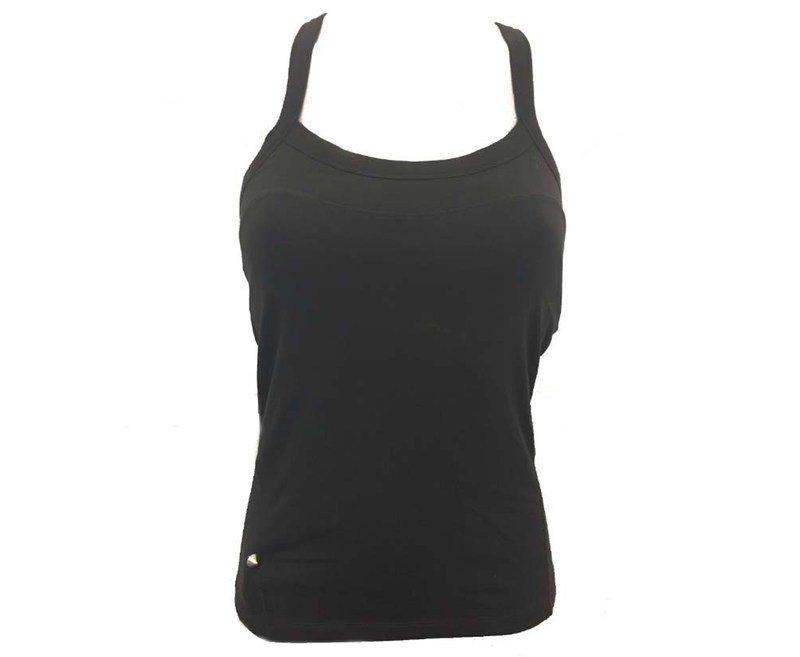 Wellicious Faster Top
Wellicious Yoga Faster Top is one of our bestsellers! The shoulder straps are of comfortable width and attached at the mid back forming a V-shape.

With elongated body and tight fit that ensures hold in all postures. The inside bra offers medium support. Best for slow paced exercise and perfect for layering in the gym and for everyday.
Woven in Europe. Made in Portugal.