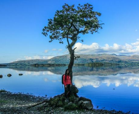 Behind the Scenes with Julia Bradbury and The Outdoor Guide filming Loch Lomond and The Trossachs National Park in Scotland ...
