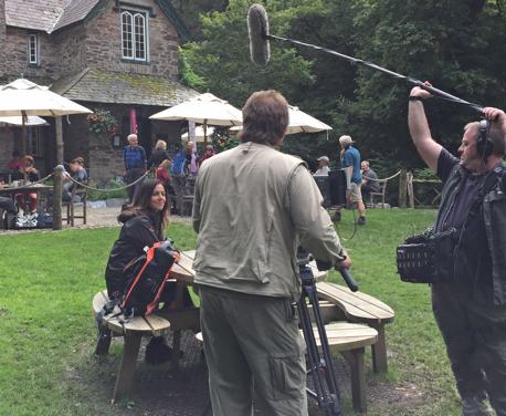 This week we're filming 'where Exmoor meets the sea'. Read the behind the scenes diary ...