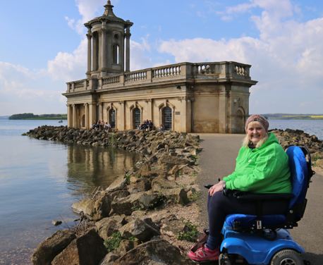 Debbie North, AccessTOG Ambassador takes to the south shore of Rutland Water to explore the route from the car park to the dam. This linear walk is great for all types of wheels, from bikes, to pushchairs, electric scooters to manual wheelchairs.