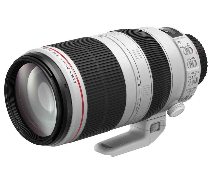 Canon EF 100-400mm f/4.5-5.6L IS II USM telephoto lens. The ideal choice for wildlife and sports photography with its great optical performance, image stabilisation and weather proof casing.

 	100-400mm zoom lens
 	4-stop image stabiliser
 	Weather sealed against dust and moisture
 	9 aperture blades
 	Filter size: 77mm
 	f/4,5 at 100-134mm | f/5.0 at 135-311mm | f/5.6 at 312-400mm
 	Lens hood, case, cap and dust cap all included in the box