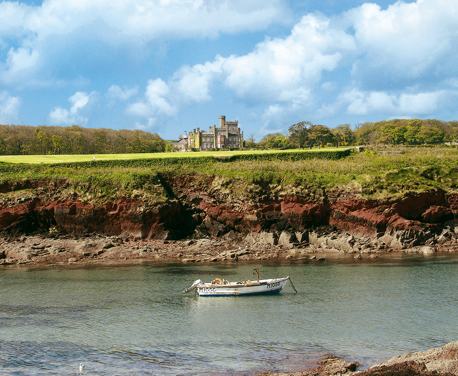A varied circuit, linking the delightful St Bride’s Haven, a length of the Pembrokeshire Coastal Path, Musselwick Sands and Marloes village ...