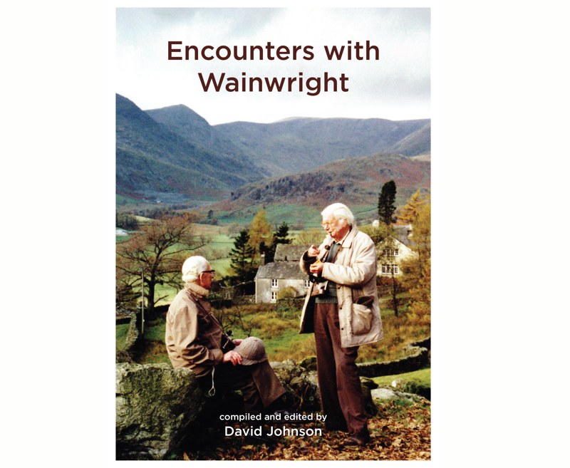 The Wainwright Society is delighted to report that its publication, Encounters with Wainwright, compiled and edited by David Johnson, was placed as a joint Runner-up for Lakeland Book of the Year 2017.
The book contains 120 stories of people who met or knew Alfred Wainwright. These range from very brief encounters to accounts from those who knew him over many years. Together they provide much new information and many previously unpublished photographs, and provide the reader with an opportunity to consider Wainwright afresh in the light of first-hand experience.