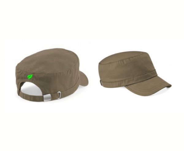The Outdoor Guide Cap Printed with single leaf logo