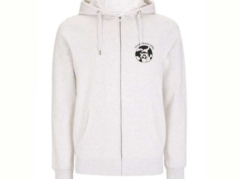 'Trash Girl' Unisex Zip Up Hoody