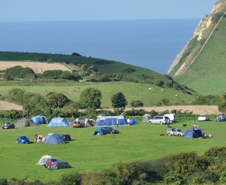 Weston Dairy Campsite is situated on the Western side of the picturesque village of Worth Matravers near Swanage, in the Isle of Purbeck, on the magnificent Jurassic Coast.