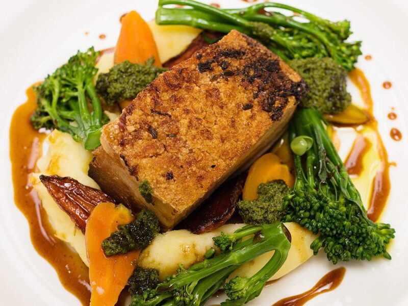 Dining at Barnsdale Hall Hotel