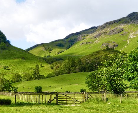 This is a wonderful walk at Rosthwaite and Watendlath in Cumbria.