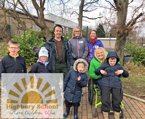The staff and children of Highbury are dedicated to achieving their Eco School Green Flag status and as part of this they are creating a garden within their school ...