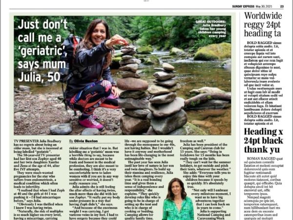 Sunday Express 30 May