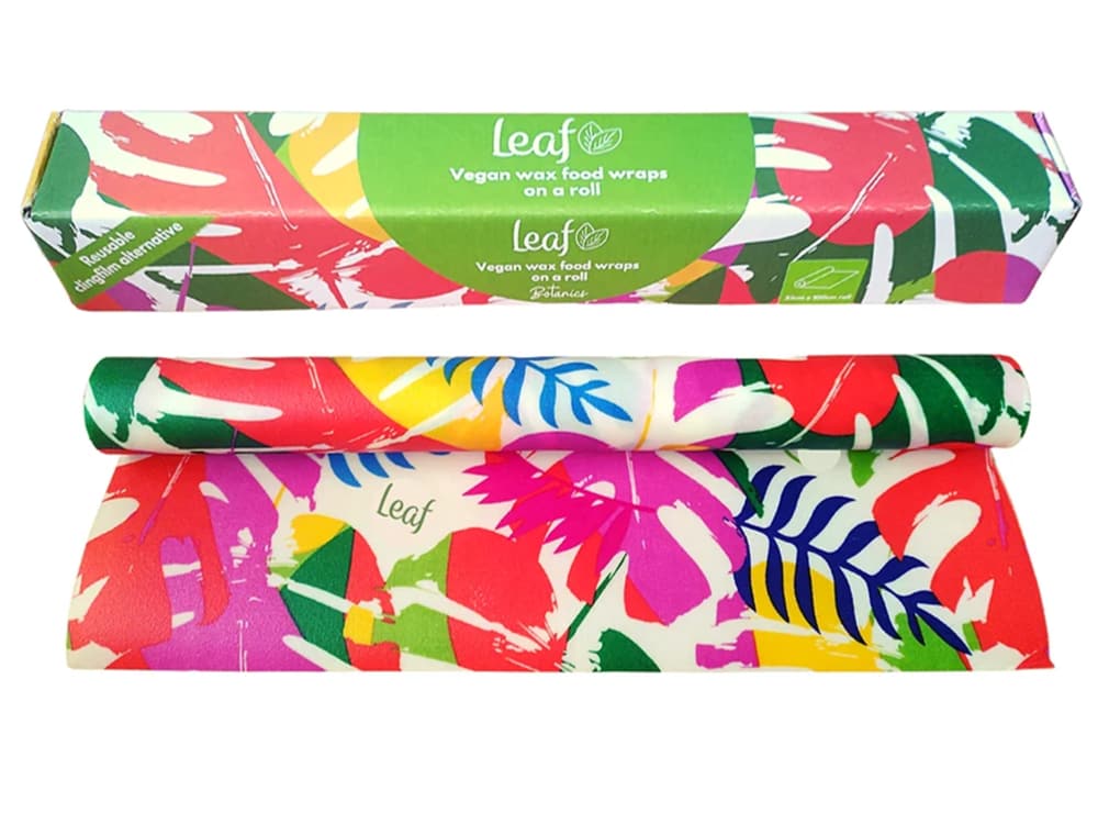 Leaf Botanic Vegan Wax Wraps on a Roll - 1M