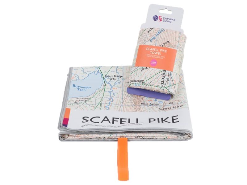 OS Scafell Pike Large Towel