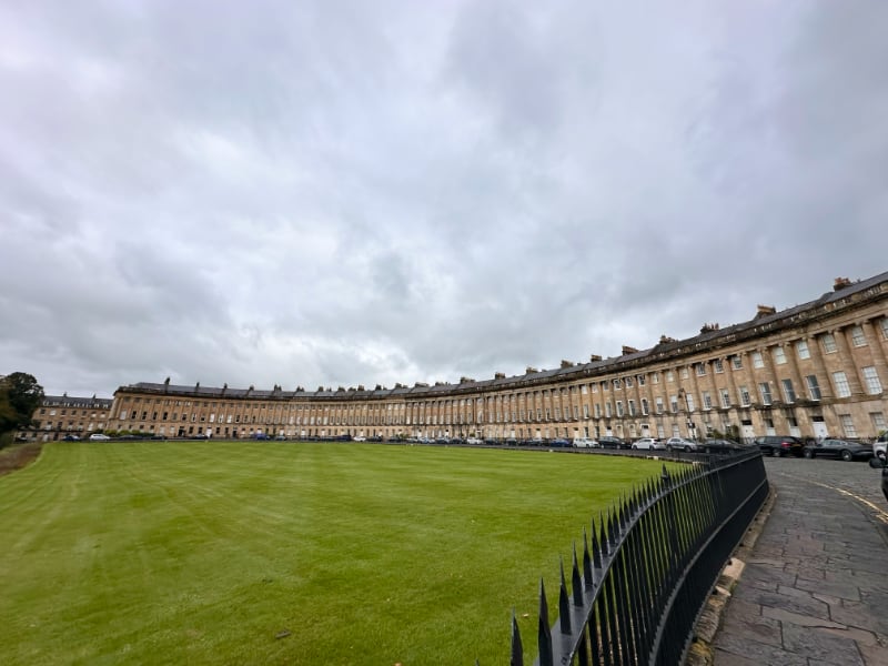 A promenade in Bath