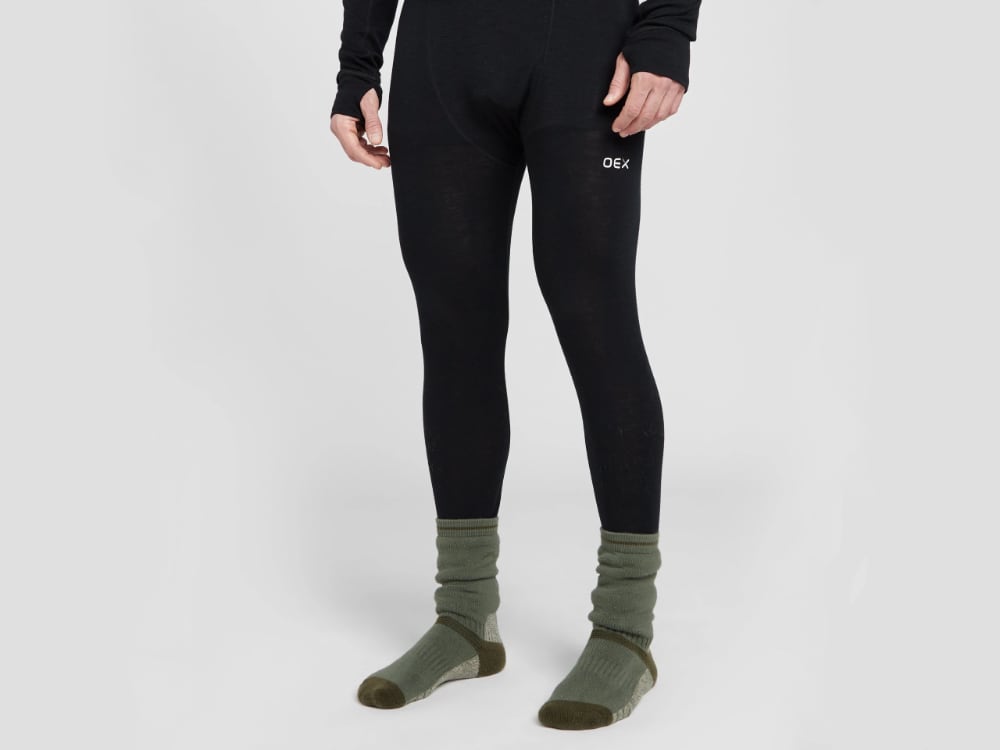 OEX Mens Kelso Merino Baselayer Pants