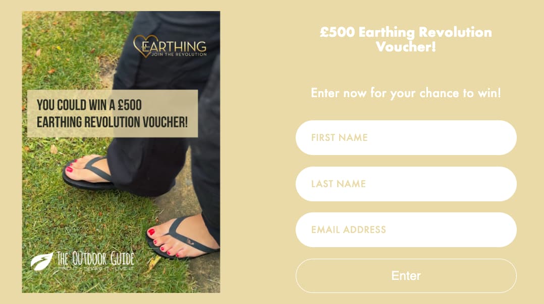 WIN a £500 Earthing Revolution Voucher