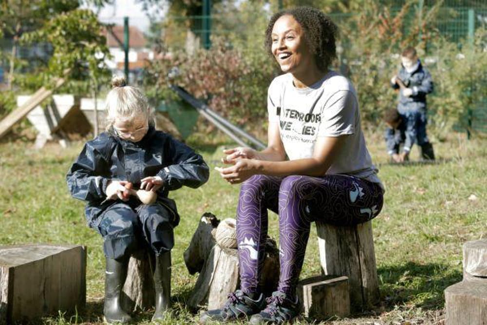 Children are made to be outdoors