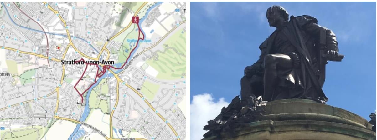 A stroll around Stratford-upon-Avon